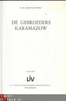 F. M. DOSTOJEWSKI**DE GEBROEDERS KARAMAZOW*L. J. VEEN WAGENI - 3