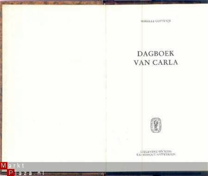 MIREILLE COTTENJE**DAGBOEK VAN CARLA**BECKERS KALMHOUT** - 2