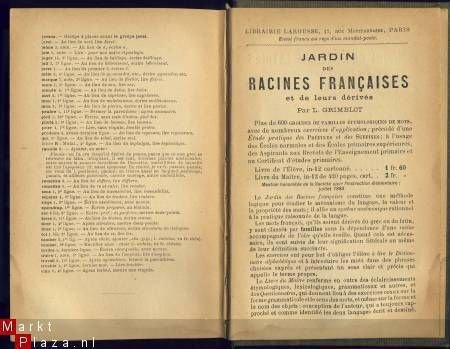 L. GRIMBLOT**VOCABULAIRE SYNTHETIQUE DE LA LANGUE FRANCAISE* - 7