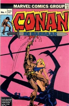 Conan de Barbaar diverse delen