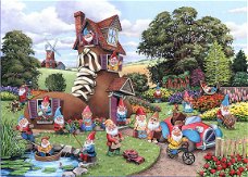 House of Puzzles - Gnome & Away - 500 XL Stukjes Nieuw