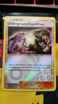 Underground Expedition  150/168 (reverse) Celestial Storm