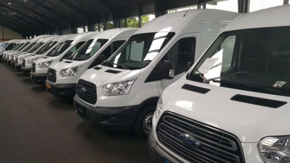 Ford Transit - 2.2 TDCi 125pk L3H2 / L3H3 Airco, Bijrijdersbank, Bluetooth, v.a. 13.900, - excl. BTW - 1