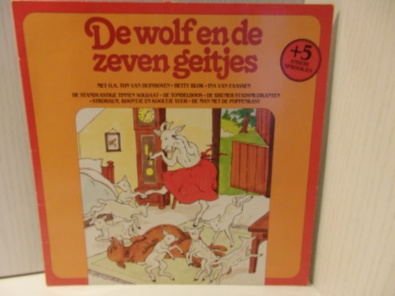 LP - De wolf en de zeven geitjes + 5 andere verhalen. - nr. 1