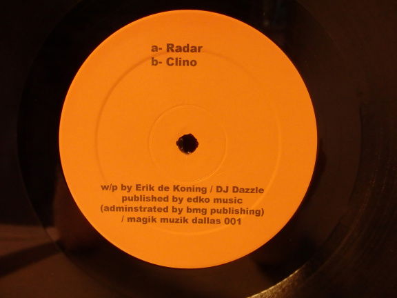 LP - DJ Dazzle : A- Radar en B- Clino. - Afbeelding 4