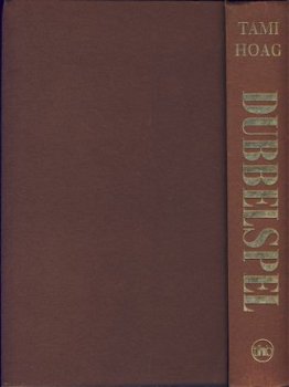 TAMI HOAG**DUBBELSPEL*DARK HORSE**BRUINE KARTON HARDCOVER** - 5