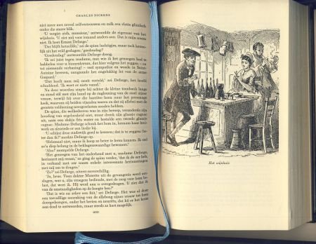 CHARLES DICKENS**TWEE STEDEN**DONKERBLAUWE BOEKENSCHAT**HARD - 4