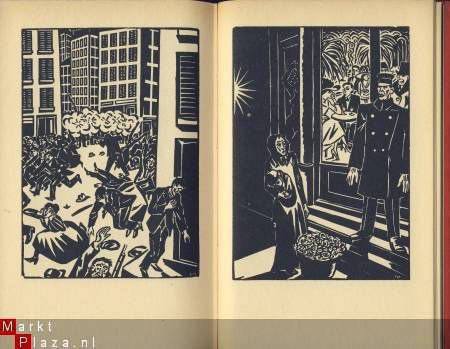 FRANS MASEREEL*2B*BEELDROMAN*DE STAD*IN HONDERD HOUTSNEDEN** - 6