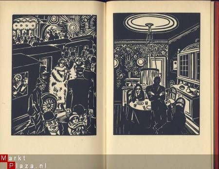 FRANS MASEREEL*2B*BEELDROMAN*DE STAD*IN HONDERD HOUTSNEDEN** - 7