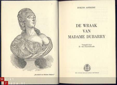 EVELYN ANTHONY**DE WRAAK VAN MADAME DUBARRY**LEKTURAMA** - 1