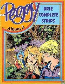 Peggy album	Drie complete strips diverse delen - 1