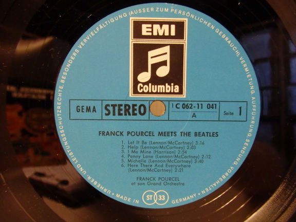 LP - Franck Pourcel meets The Beatles. - Afbeelding 3