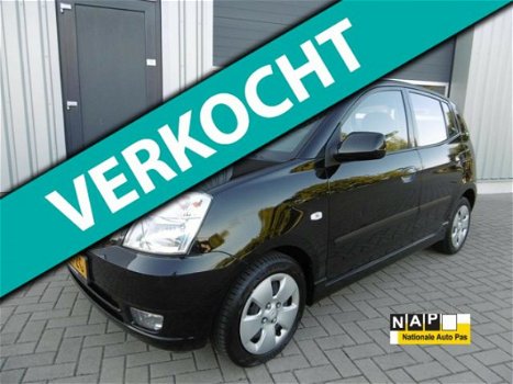 Kia Picanto - 1.0 Bling Airco Navigatie 2e Eigenaar Zwart - 1