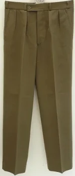 Broek, Uniform DT63 (Dagelijks Tenue), Koninklijke Landmacht, maat: 78x85, 1982.(Nr.1) - 0