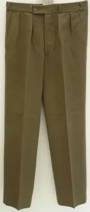 Broek, Uniform DT63 (Dagelijks Tenue), Koninklijke Landmacht, maat: 78x85, 1982.(Nr.1)