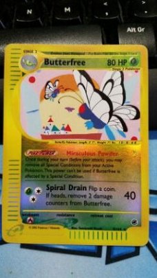 Butterfree  5/165  Holo (reverse) Expedition nearmint