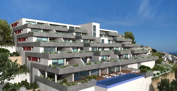 Luxe appartementen met panoramisch zeezicht Costa Blanca - 4