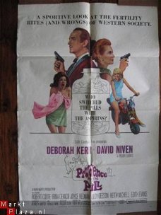 Authentieke filmposter Deborah Kerr - David Niven 1968