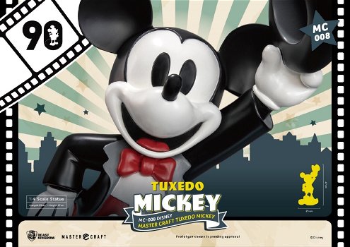 Beast Kingdom Disney Master Craft Tuxedo Mickey Statue - 2