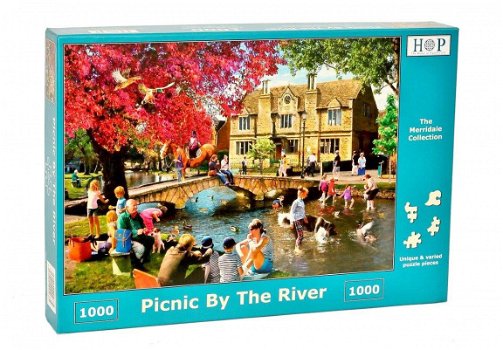 House of Puzzles - Picnic by the River - 1000 Stukjes Nieuw - 2