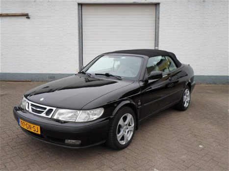 Saab 9-3 Cabrio - nette staat 2.0T S - 1