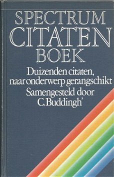 C. BUDDINGH**SPECTRUM CITATENBOEK**DUIZENDEN CITATEN**