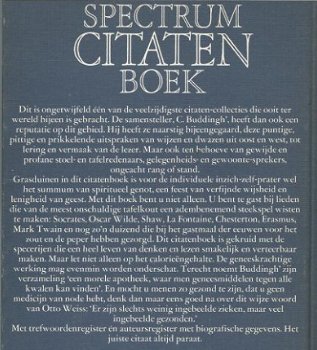 C. BUDDINGH**SPECTRUM CITATENBOEK**DUIZENDEN CITATEN** - 2