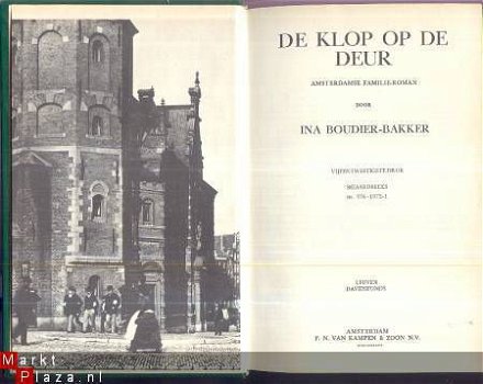 INA BOUDIER BAKKER**DE KLOP OP DE DEUR*2°*P.N. VAN KAMPEN - 1