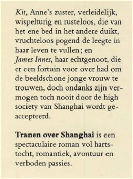 NATASHA PETERS**TRANEN OVER SHANGHAI**WITTE KARTON HARDCOVER - 4