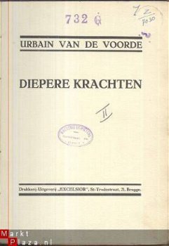 URBAIN VAN DE VOORDE**DIEPERE KRACHTEN**1924**EXCELSIOR** - 1