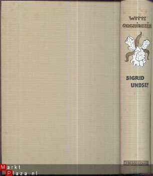 SIGRID UNDSET**WITTE ORCHIDEEEN**SPLENDIDE GOUD-OPDRUK.!!! - 6