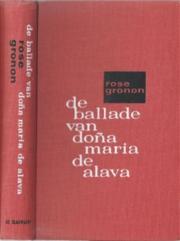 ROSE GRONON**DE BALLADE VAN DONA MARIA DE ALAVA**TEXTUUR LIN - 2