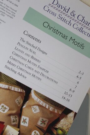 Borduurblad Kerst motieven - Afbeelding 3