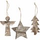 Houten boomschors kerstboom 26cm hobbyartikelen hobbymaterialen - 4 - Thumbnail