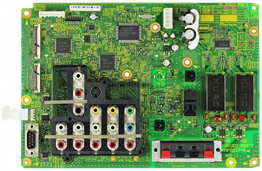 Spanningsstabilisator voor Pioneer KURO plasma (error 8) - 2