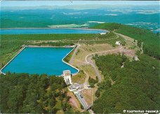 Duitsland Edersee Speicherbecken mit Zahnradbahn