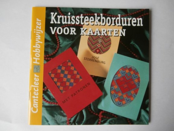 Kruissteek borduren voor kaarten José Sterrenburg - nr. 1