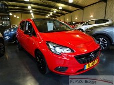 Opel Corsa - 1.4 Online Edition Rood/Zwart