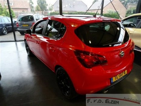 Opel Corsa - 1.4 Online Edition Rood/Zwart - 1