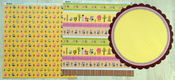 SALE NIEUW set 3 vel dubbelzijdig scrappapier Whoo Loves you? van My Little Shoebox. - 1 - Thumbnail