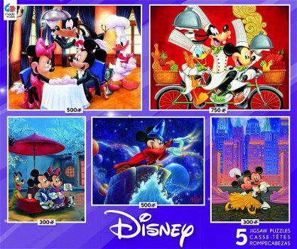 Ceaco - Disney Collection - 5 in 1 - Nieuw - 1