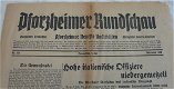 Krant / Zeitung, Pforzheimer Rundschau, Nr.158 - Donnerstag 9 Juli - Jahrgang 1936. - 1 - Thumbnail