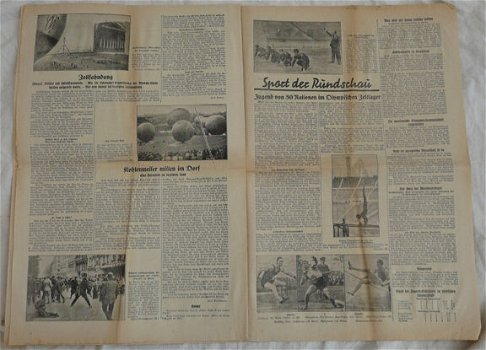 Krant / Zeitung, Pforzheimer Rundschau, Nr.158 - Donnerstag 9 Juli - Jahrgang 1936. - 5