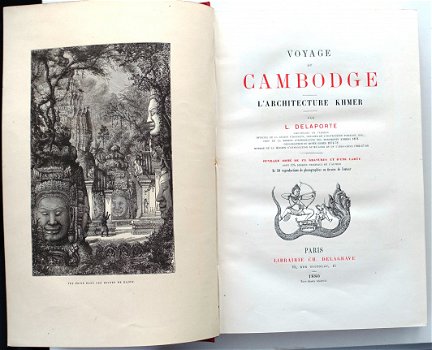 Voyage au Cambodge 1880 Delaporte - Cambodja Khmer 175 ill. - 3