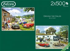 Falcon de Luxe - Driving the Dales  - 2 x 500 Stukjes Nieuw