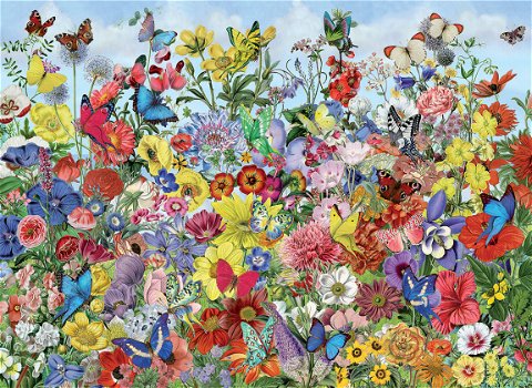Cobble Hill - Butterfly Garden - 1000 Stukjes - 1