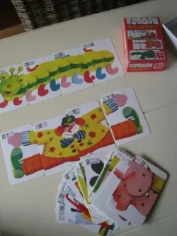 Puzzel kwartet voor kinderen vanaf 3 jaar