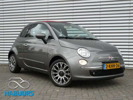 Fiat 500 C - 85pk Cabrio Turbo. Ecc. 1/2 Leer. 16inch. Luxe uitv - 1