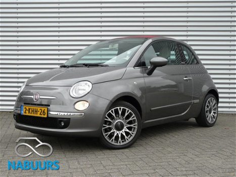 Fiat 500 C - 85pk Cabrio Turbo. Ecc. 1/2 Leer. 16inch. Luxe uitv - 1