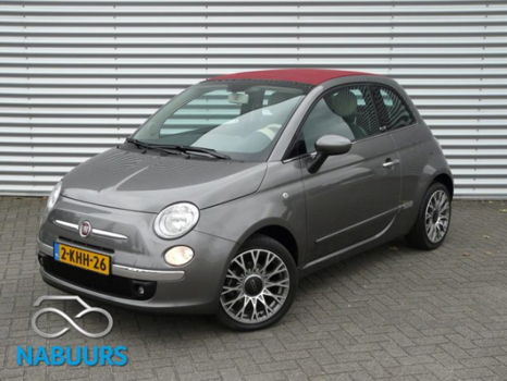 Fiat 500 C - 85pk Cabrio Turbo. Ecc. 1/2 Leer. 16inch. Luxe uitv - 1